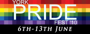 Logo for
'York Pride Fest'